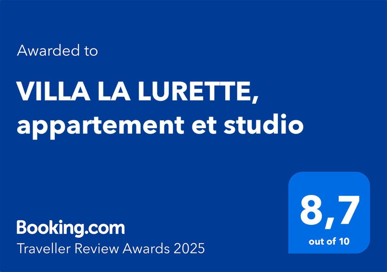 Villa La Lurette, Appartement Et Studio Saint-Étienne-les-Orgues Dış mekan fotoğraf